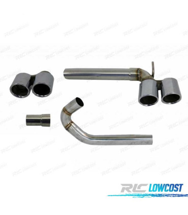 KIT ESCAPE BMW F30 F31 LOOK M3 COLAS DOBLES AMBOS LADOS