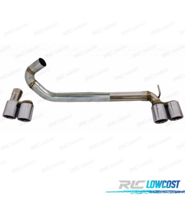 KIT ESCAPE BMW F30 F31 LOOK M3 COLAS DOBLES AMBOS LADOS