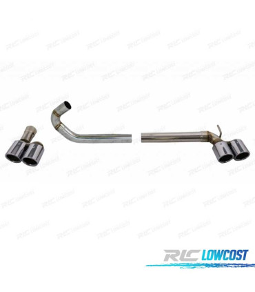 KIT ESCAPE BMW F30 F31 LOOK M3 COLAS DOBLES AMBOS LADOS