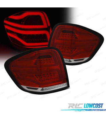PILOTOS LED PARA MERCEDES W164 09-11 ROJO BLANCO