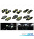 KIT 18 BOMBILLAS LED INTERIOR PARA BMW SERIE 3 F30 F35 F80 320I 328I 335I 340I XDRIVE ACTIVEHYBRID M3 12-18