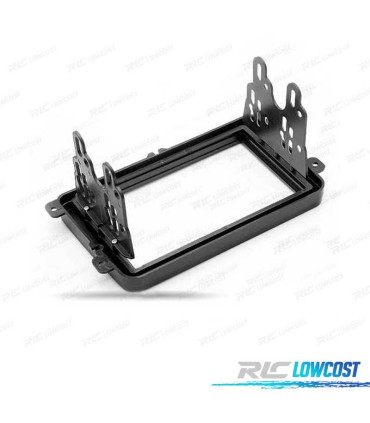 MARCO NEGRO RADIO 2-DIN PARA SEAT ALTEA LEON TOLEDO SKODA FABIA OCTAVIA SUPERB VOLKSWAGEN VW TIGUAN GOLF PASSAT POLO...