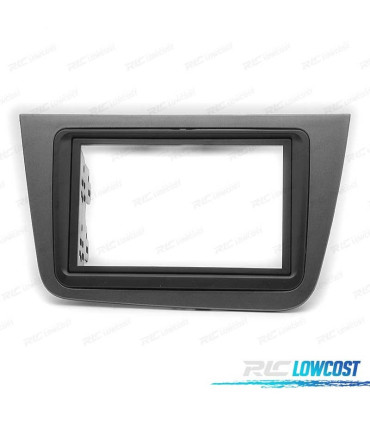 MARCO RADIO 2-DIN GRIS PARA SEAT ALTEA TOLEDO