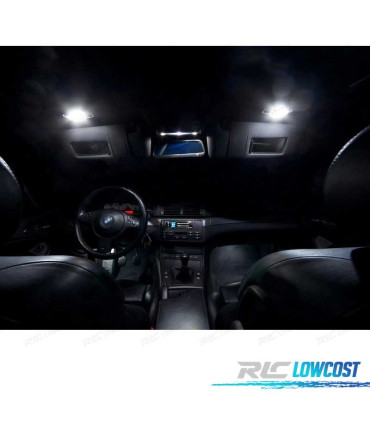 KIT 20 BOMBILLAS LED INTERIOR PARA BMW SERIE 3 E46 M3 318I 318TI 323I 323IS 325I 325XI 328I 99-05