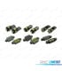 KIT 10 BOMBILLAS LED INTERIOR PARA VOLKSWAGEN VW SCIROCCO R 3R 09-17