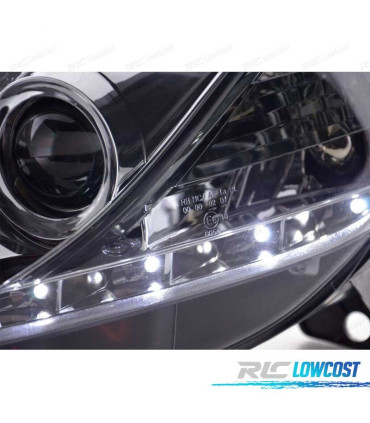 FAROS PARA FIAT GRANDE PUNTO 09- LUZ DIURNA LED