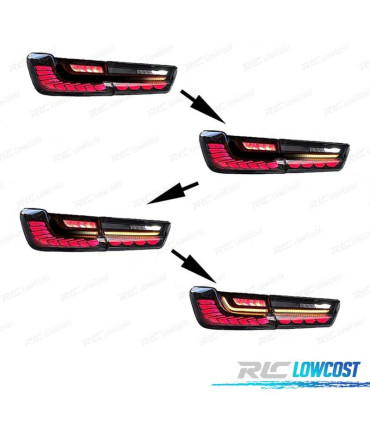 PILOTOS OLED DINAMICOS BMW G20 19-21 NEGROS