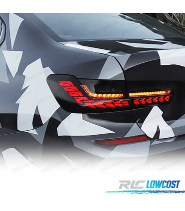 PILOTOS OLED DINAMICOS BMW G20 19-21 NEGROS