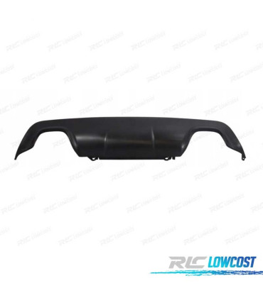 DIFUSOR BMW E60 03-10 LOOK M DOBLE SALIDA