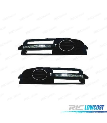 LUZ DIURNA AUDI A6 04-08 S LINE + REJILLAS ANTINIEBLA