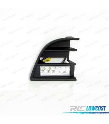 LUZ DIURNA LED SKODA OCTAVIA 08- INCLUYE REJILLA