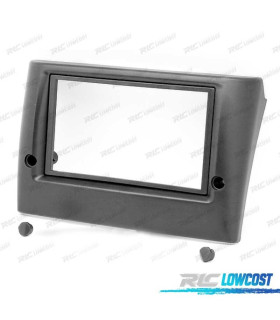 MARCO NEGRO PARA RADIO 2-DIN PARA FIAT STILO