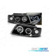 FAROS PARA VOLKSWAGEN VW PASSAT 3B 96-00 OJOS ANGEL FONDO NEGRO