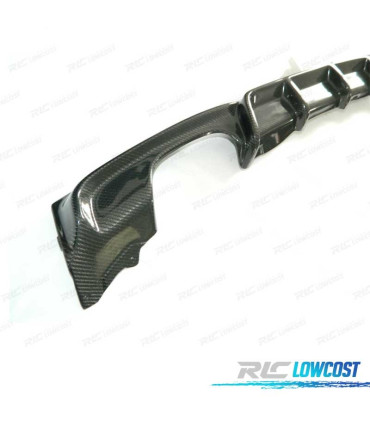 DIFUSOR BMW F30 F31 LOOK M PERFORMANCE CARBONO SALIDA DOBLE 00---00