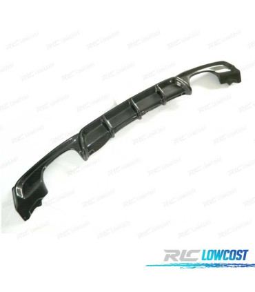 DIFUSOR BMW F30 F31 LOOK M PERFORMANCE CARBONO SALIDA DOBLE