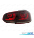 PILOTOS VOLKSWAGEN VW GOLF 6 08-12 LED ROJO AHUMADO