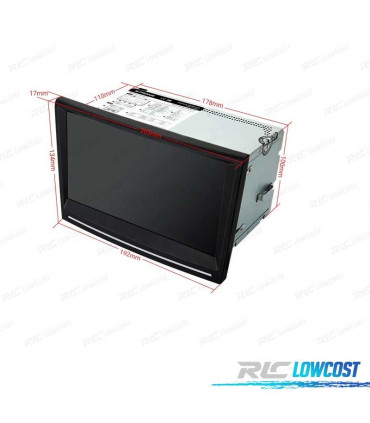 RADIO GPS ANDROID 10 PARA PORSCHE PANTALLA TACTIL