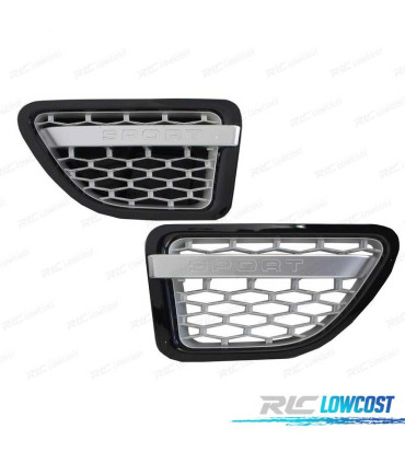 PARRILLAS RANGE ROVER SPORT 05-08 GRIS PLATA LOOK AUTOBIOGRAPHY