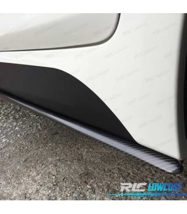 AÑADIDOS TALONERAS BMW F30 F31 LOOK M PERFORMANCE CARBONO