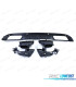 DIFUSOR MERCEDES CLASE C S205 14-18 LOOK AMG NEGRO MATE + COLAS ESCAPE