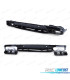 DIFUSOR MERCEDES CLASE C C205 COUPE 15-18 LOOK AMG C63 NEGRO BRILLO + COLAS ESCAPE NEGRO