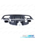 DIFUSOR MERCEDES CLASE C C205 COUPE 15-18 LOOK AMG C63 NEGRO BRILLO + COLAS ESCAPE NEGRO