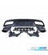 DIFUSOR MERCEDES CLASE C W205 SEDAN 13-18 LOOK AMG + COLAS ESCAPE NEGRO