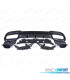DIFUSOR MERCEDES CLASE E W212 SEDAN 13-16 LOOK AMG E63 + COLAS ESCAPE CROMADO