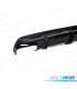 DIFUSOR MERCEDES CLA C117 AMG 13-15 LOOK CLA45 NEGRO BRILLO