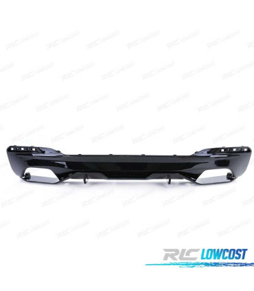 DIFUSOR BMW G30 G31 16- LOOK M PERFORMANCE NEGRO BRILLO