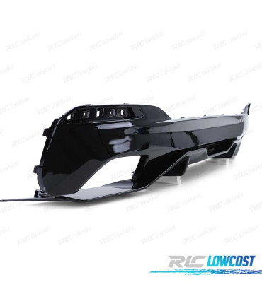 DIFUSOR BMW G30 G31 16- LOOK M PERFORMANCE NEGRO BRILLO