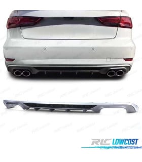 DIFUSOR AUDI A3 8V 16-20 LOOK S3