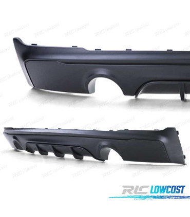 DIFUSOR BMW F22 F23 LOOK M PERFORMANCE NEGRO MATE