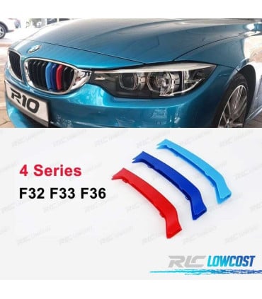 MOLDURAS DECORATIVAS PARA BMW M SERIE 4 F32 F33 F36 13- 9 LAMAS