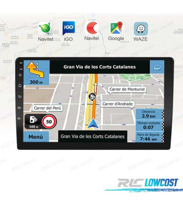 RADIO 9" GPS ANDROID 13 QUAD CORE 64GB ROM