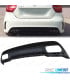 DIFUSOR MERCEDES CLASE A W176 12-18 LOOK AMG A45 DOBLE SALIDA