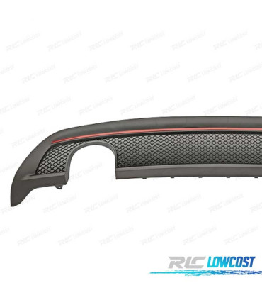 DIFUSOR MERCEDES CLASE A W176 12-18 DOBLE SALIDA LOOK AMG