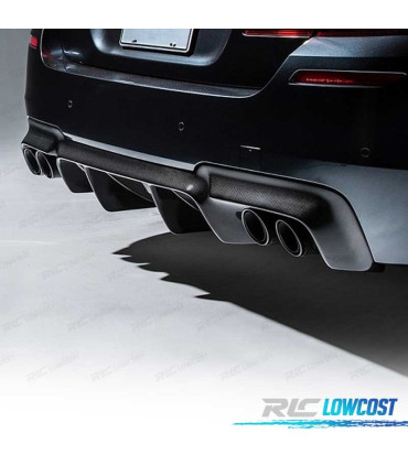 DIFUSOR BMW F10 F11 10-17 LOOK M PERFORMANCE CARBONO