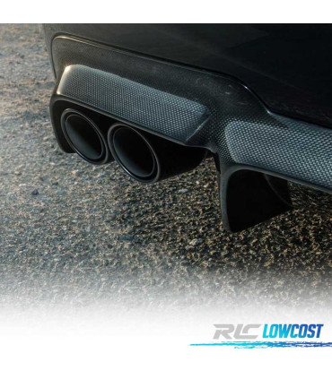 DIFUSOR BMW F10 F11 LOOK M PERFORMANCE CARBONO