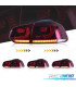 PILOTOS VOLKSWAGEN VW GOLF 6 LOOK R FULL LED DINAMICOS ROJO 08-12