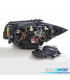 FAROS BMW E81 E87 E82 E88 04-11 OJOS ANGEL FONDO NEGRO