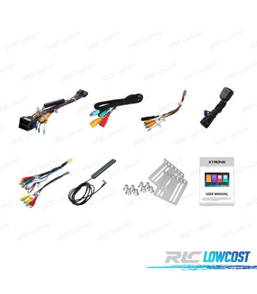 RADIO GPS ANDROID 9 UNIVERSAL 7" 2 DIN PANTALLA TÁCTIL