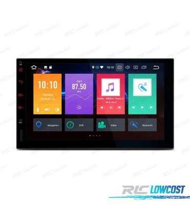 RADIO GPS ANDROID 9 7" NAVEGADOR 2DIN MULTIMEDIA