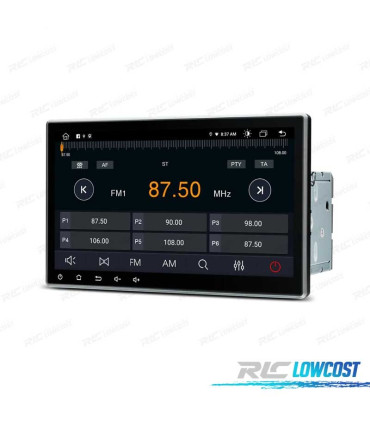 RADIO GPS ANDROID 13 NAVEGADOR 10.1" OCTA-CORE 2DIN MULTIMEDIA DVD