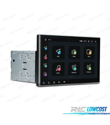 RADIO GPS ANDROID 13 NAVEGADOR 10.1" OCTA-CORE 2DIN MULTIMEDIA DVD