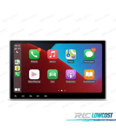 RADIO GPS ANDROID 13 NAVEGADOR 10.1" OCTA-CORE 2DIN MULTIMEDIA DVD