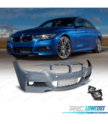 PARAGOLPES DELANTERO BMW F30 F31 11-15 LOOK M + FAROS ANTINIEBLA