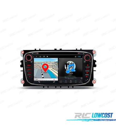 RADIO GPS ANDROID 11 PARA FORD 08-11 NEGRO