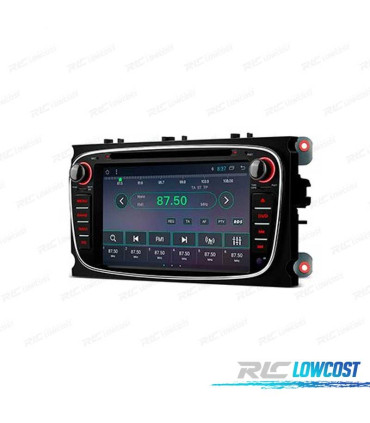 RADIO GPS ANDROID 11 PARA FORD 08-11 NEGRO