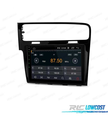 RADIO GPS ANDROID 12 PARA VOLKSWAGEN VW GOLF 7 PANTALLA TACTIL